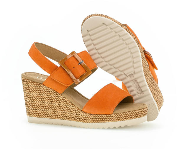 Gabor Wedge Heel Sandals (45.795) orange