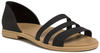 Crocs Tulum Open Flat W (206109) black/tan