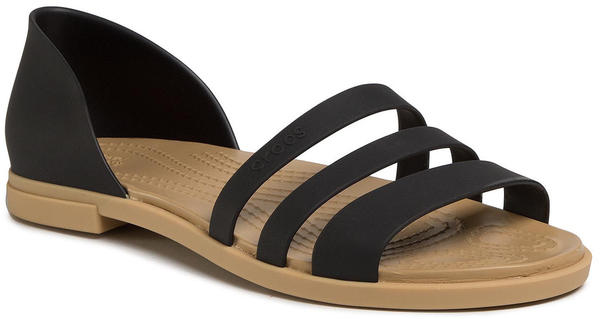 Crocs Tulum Open Flat W (206109) black/tan