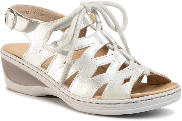 Ara Ladies Sandals (12-39025) whitegold/silver