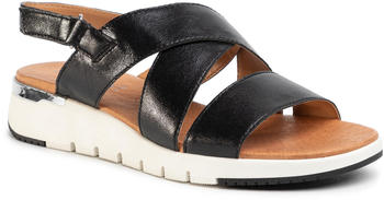 Caprice Ladies Sandals (28700-24) black metallic