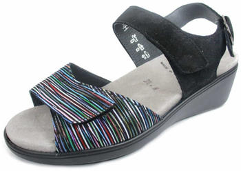 Semler Damen-Sandalen Ramona schwarz/bunt (0000R9045744099)