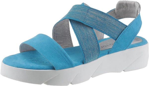 Marco Tozzi Platform Sandals (2-2-28755-34) malibu blue Test TOP Angebote  ab 28,55 € (Februar 2023)