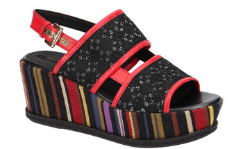 Geox Damen-Sandalen schwarz (D824VB 08JBCC0048)