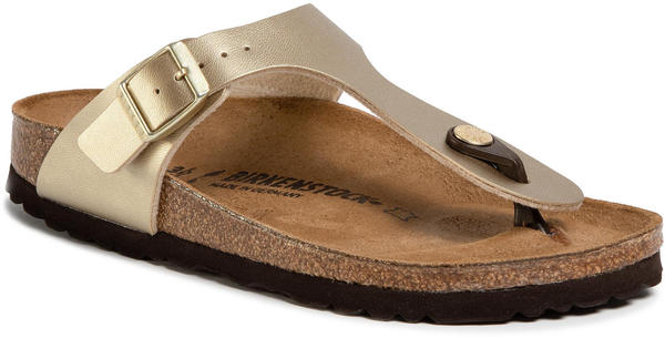 Birkenstock Gizeh Birko-Flor (schmal-1016109) gold