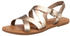 TOMS Shoes Sicily 10015120 rose gold metallic leather