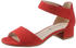 Caprice Ladies Sandals (28212-24) red suede