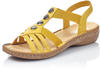 Rieker Sandals yellow (62831-68)