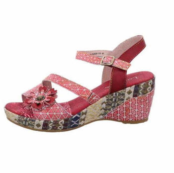 Laura Vita Sandals red (Becauteo 119)