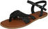 Toms Shoes TOMS Shoes Leather Lexie Braid Women's Sandals black (10015128)