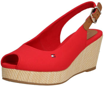 Tommy Hilfiger Iconic Elba Slingback Wedges (FW0FW04788) primary red