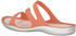 Crocs Swiftwater Sandalen orange/weiß (203998-82Q)