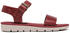 Timberland Lottie Lou Ankle Strap Sandal burgundy red
