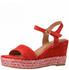 Marco Tozzi Wedge Sandals (2-2-88302-26) fire