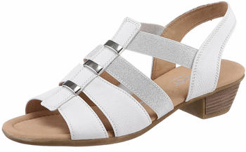 Gabor Strappy Sandals (22.472) white