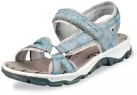 Rieker 68879-12-38, Rieker Trekkingsandale 68879-12 himmelblau Damen, Gr&ouml;&szlig;e Euro