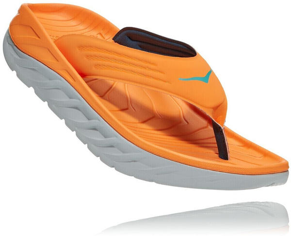 Hoka One One ORA Recovery flip Sandals blazing orange/lunar rock
