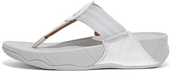 FitWear WALKSTAR Webbing Toe-Post Sandals silver