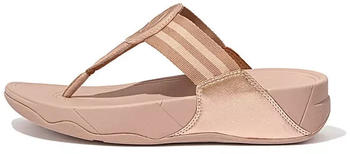 FitWear WALKSTAR Webbing Toe-Post Sandals rose gold