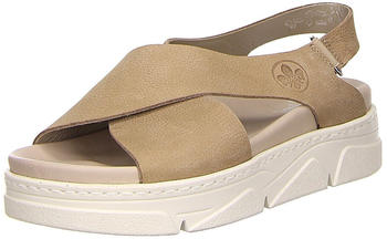 Rieker Sporty Sandals (62189) dark beige