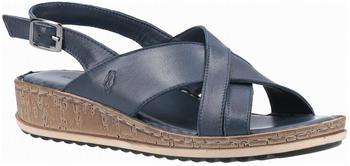 Hush Puppies Elena Crossover Wedges (GSP-250678) navy