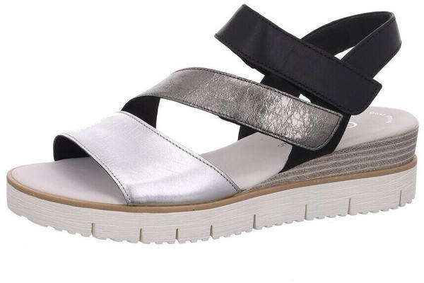Gabor Sandals (84.674) silver/stone/black