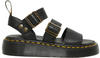 Dr. Martens Gryphon Quad Leather Platform Sandals Women (25720001) black