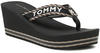 Tommy Hilfiger Webbing H Wedge Sandal FW0FW07149 Black