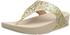gold: FitWear Lulu Glitter Toe-Thongs