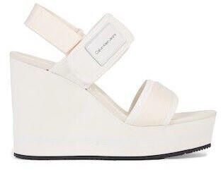 Calvin Klein Jeans Wedge Sandal Badge YW0YW01028 white/ancient white