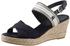 Tommy Hilfiger Golden Webbing Mid Wedge FW0FW07090 Space Blue