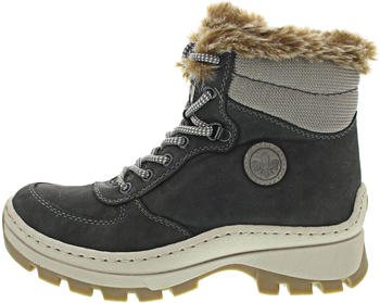 Rieker Boots (X9335) anthracite/grey/fog
