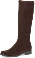 Caprice Schlupfstiefel, Blockabsatz, Langschaftstiefel in klassischer Linie, XS
