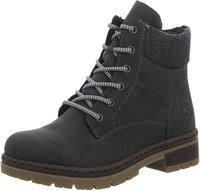 Rieker Winterstiefelette, Schn&uuml;rboots, Stiefelette, Blockabsatz, mit