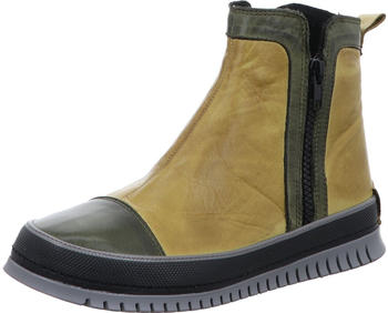Gemini Leder Colorblock Design Reißverschluss 035009-02