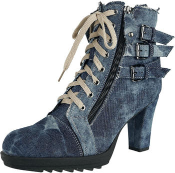 Rock Rebel by EMP Ivy High Heel blau EU42