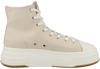 Tamaris Canvas Plateau High-Top Sneaker beige