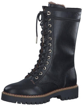 S.Oliver Schnürstiefel schwarz