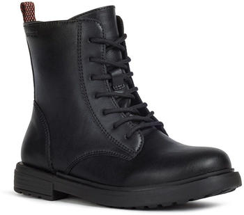 Geox Schnürstiefel J ECLAIR GIRL Reißverschluss schwarz