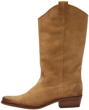 Felmini Leder Stiefel stone