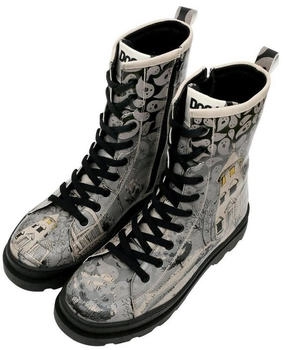 DOGO Gisele Spooky Town Vegan Stiefel