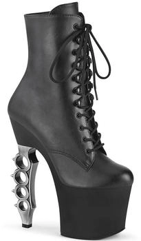 Pleaser IRONGRIP-1020 schwarz matt