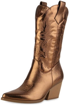 VAN HILL Cowboystiefel 'Ella' bronze VAN HILL Cowboystiefel 'Ella' bronze