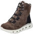 Rieker Damen Schnürstiefel braun