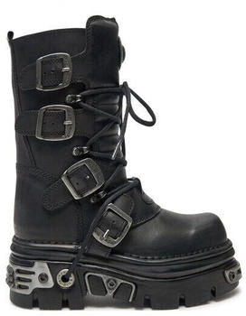 New Rock Schnürstiefel M-373-S4 schwarz