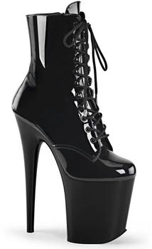 Pleaser FLAMINGO-1020 schwarz glanz