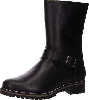 Tamaris Schn&uuml;r- Zug- und Schnallenstiefel schwarz