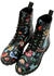 DOGO Black Long Boots Go Back To Being Yourself Damen Schnürboots vegan schwarz blau