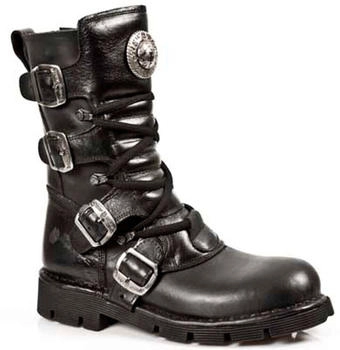 New Rock M 1473 S1 Stiefel schwarz