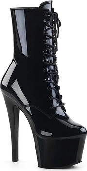 Pleaser SKY-1020 Damen Stiefelette schwarz glanz